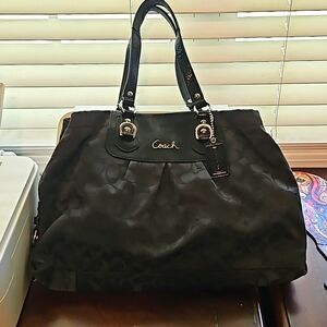 Coach purse, black